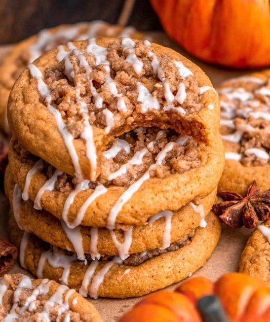 Pumpkin Coffee Cake Protein Cookie