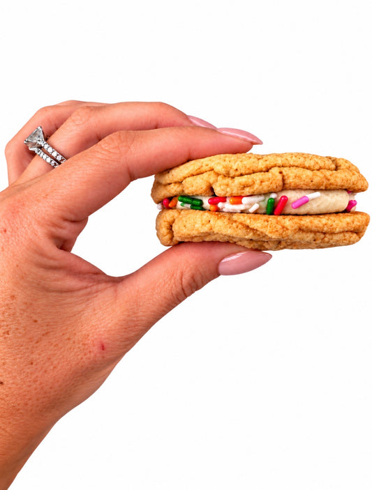 Protein Cookie Cake Sandwich